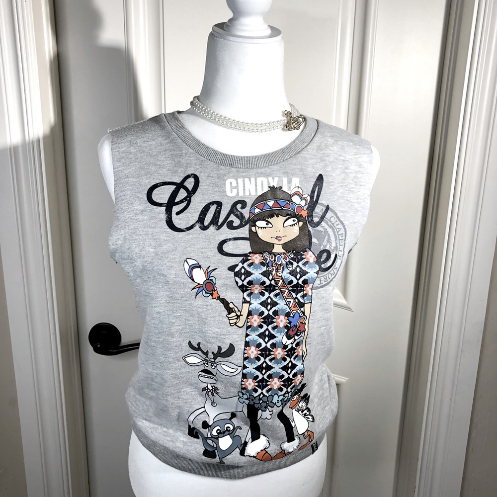 Custom cut tank top